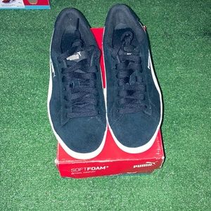 Black puma smash v2 as jr